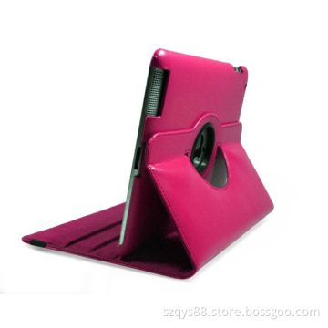 Fashion 360 degree Rotating Stand Magnetic Smart Cover Case for iPad 2 3 4